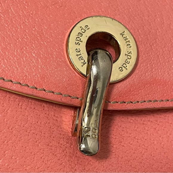 Kate Spade ♠️ New York Map Stripe Oblong Scarf & Pink Cyndy Kent Wallet BUNDLE - Picture 11 of 16